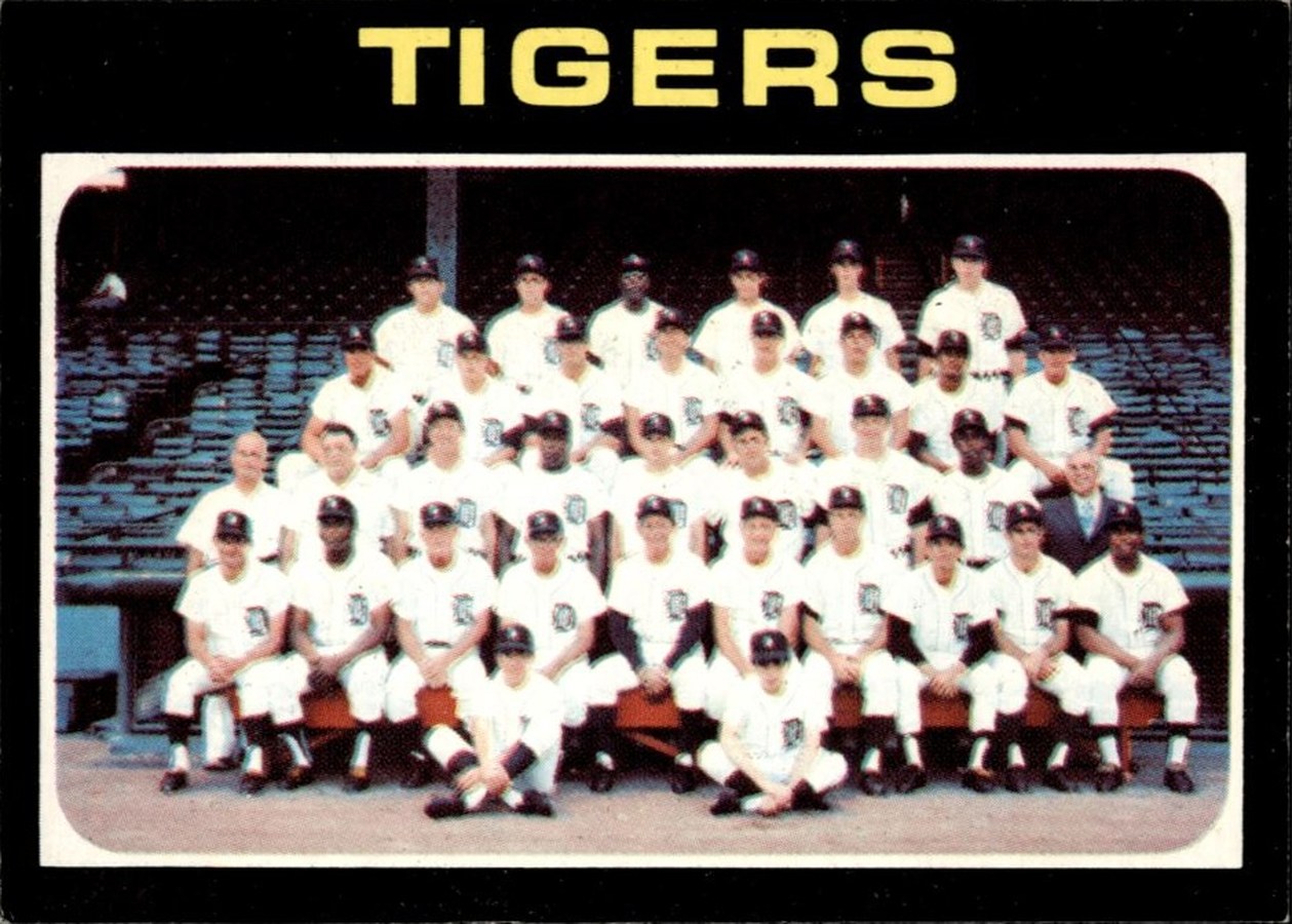 1971 Topps #336 Detroit Tigers