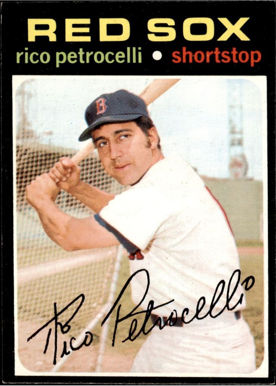 1971 Topps #340 Rico Petrocelli, Boston Red Sox