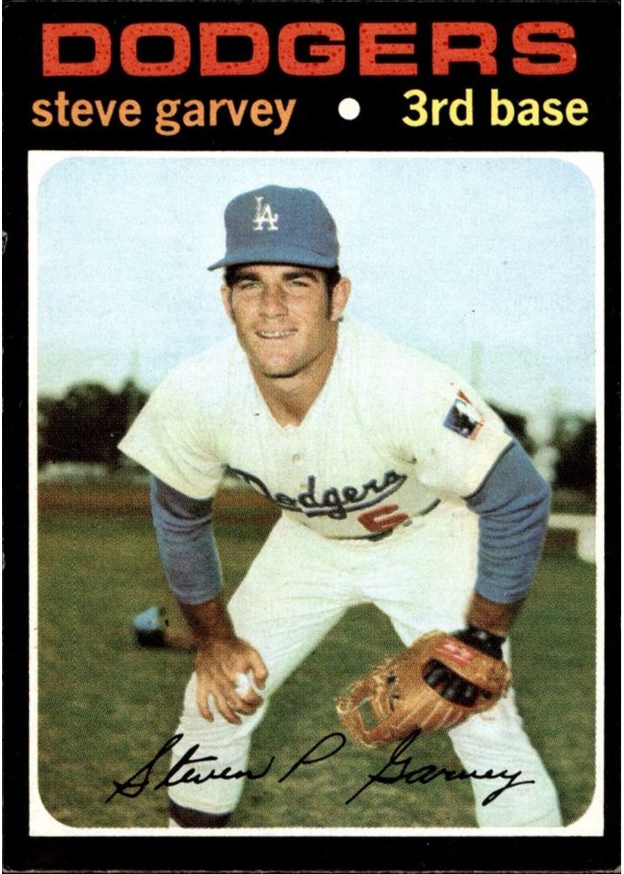 1971 Topps #341 Steve Garvey, Los Angeles Dodgers