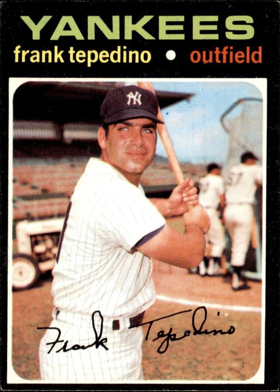 1971 Topps #342 Frank Tepedino, New York Yankees