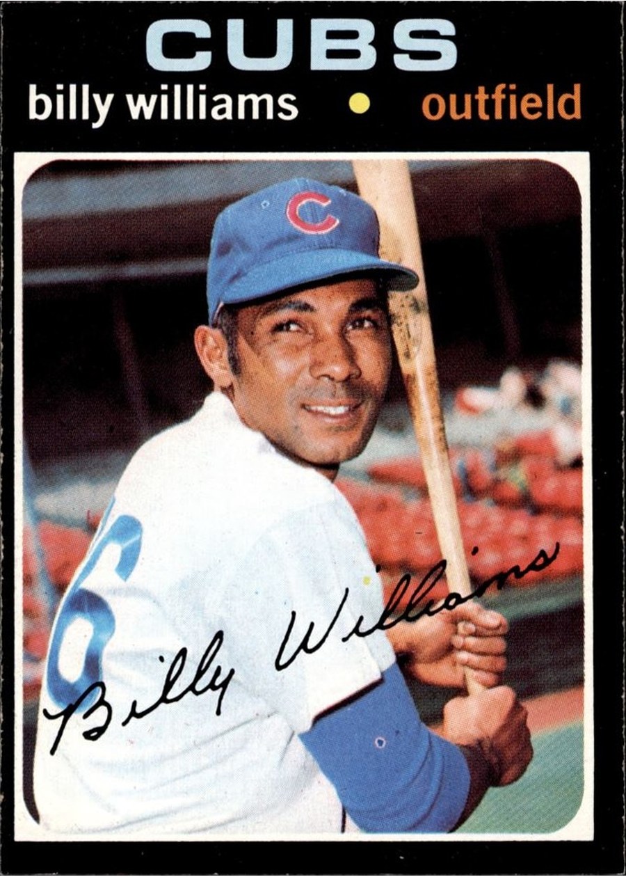 1971 Topps #350 Billy Williams, Chicago Cubs