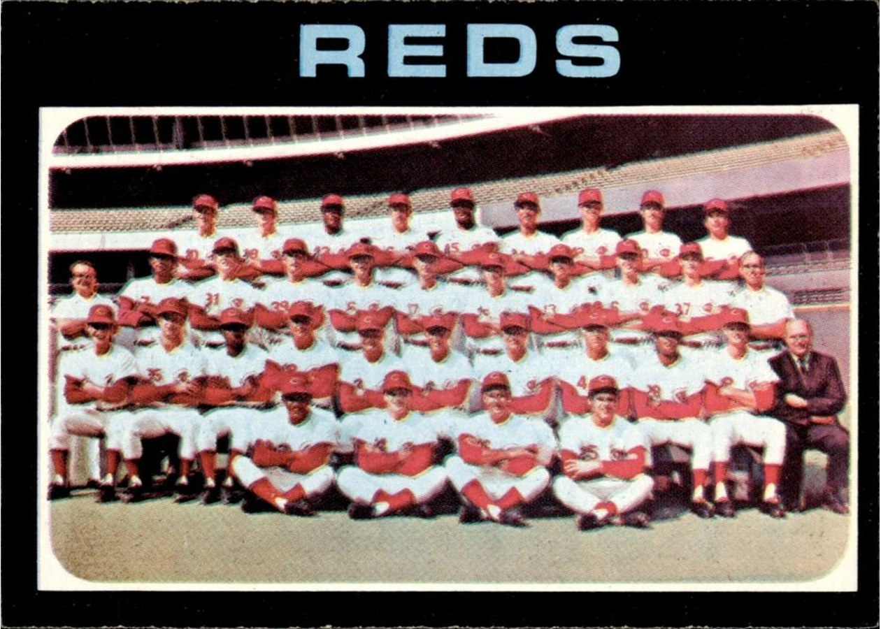 1971 Topps #357 Cincinnati Reds