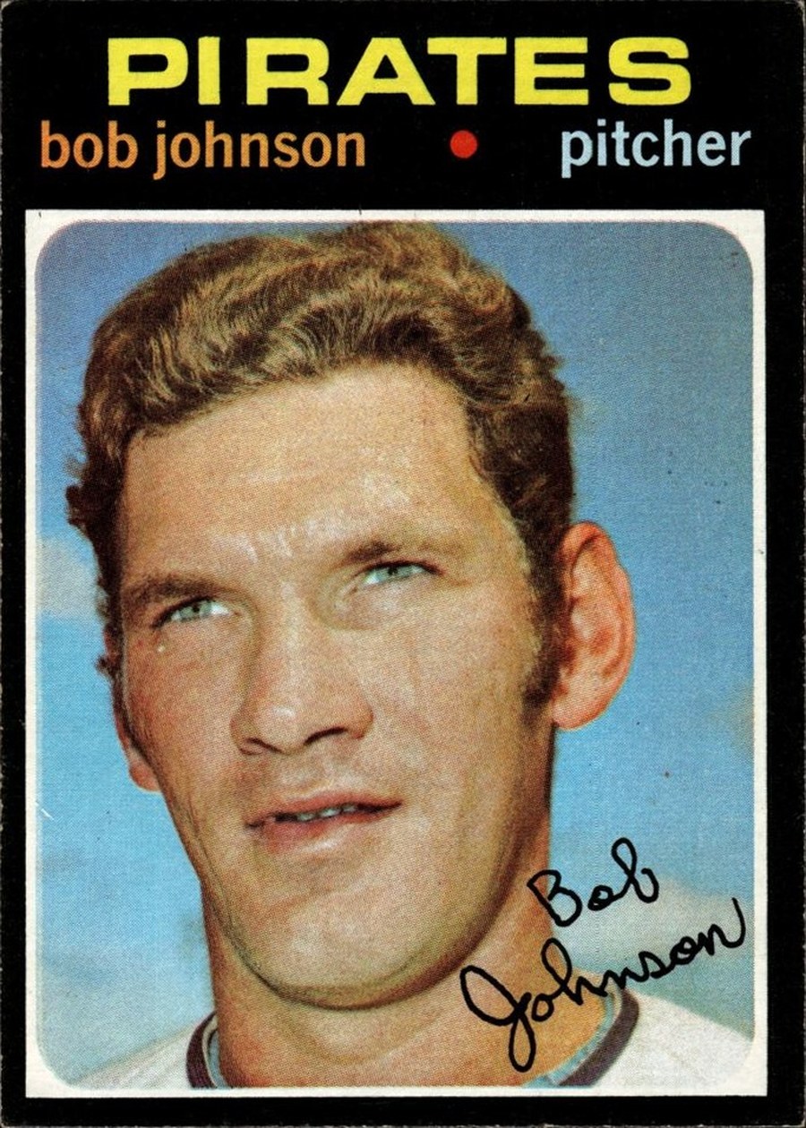 1971 Topps #365 Bob Johnson, Pittsburgh Pirates