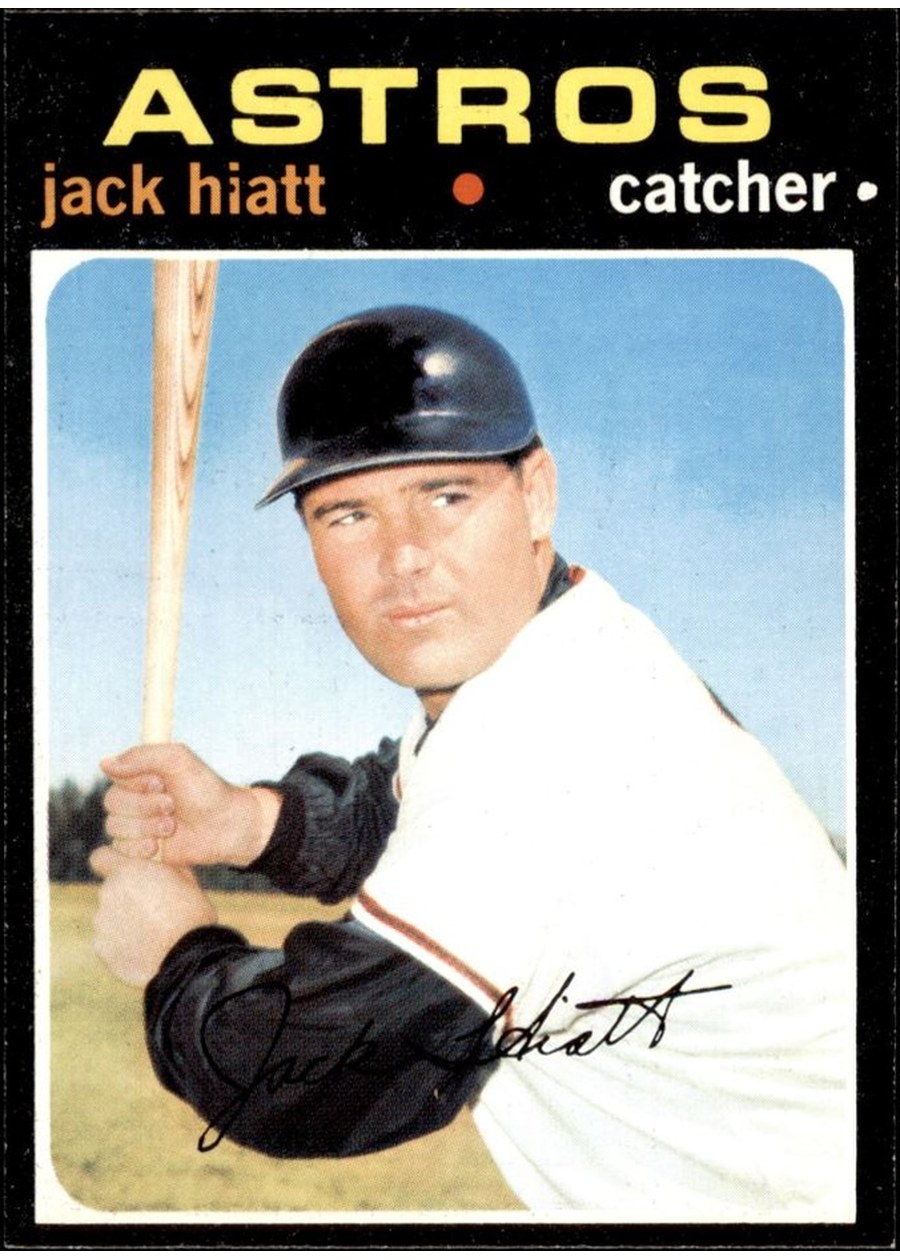 1971 Topps #371 Jack Hiatt, Houston Astros