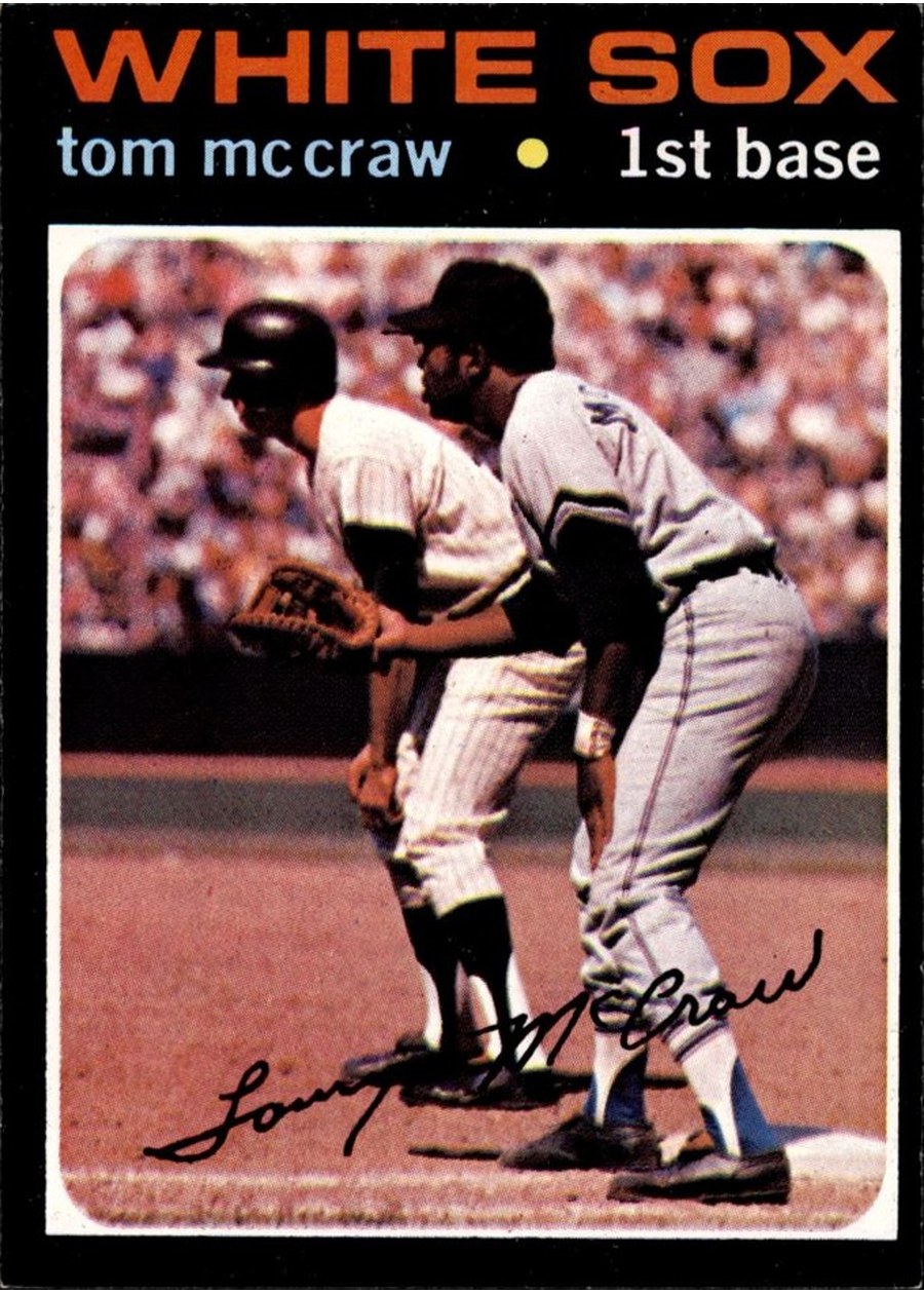 1971 Topps #373 Tom McCraw, Chicago White Sox