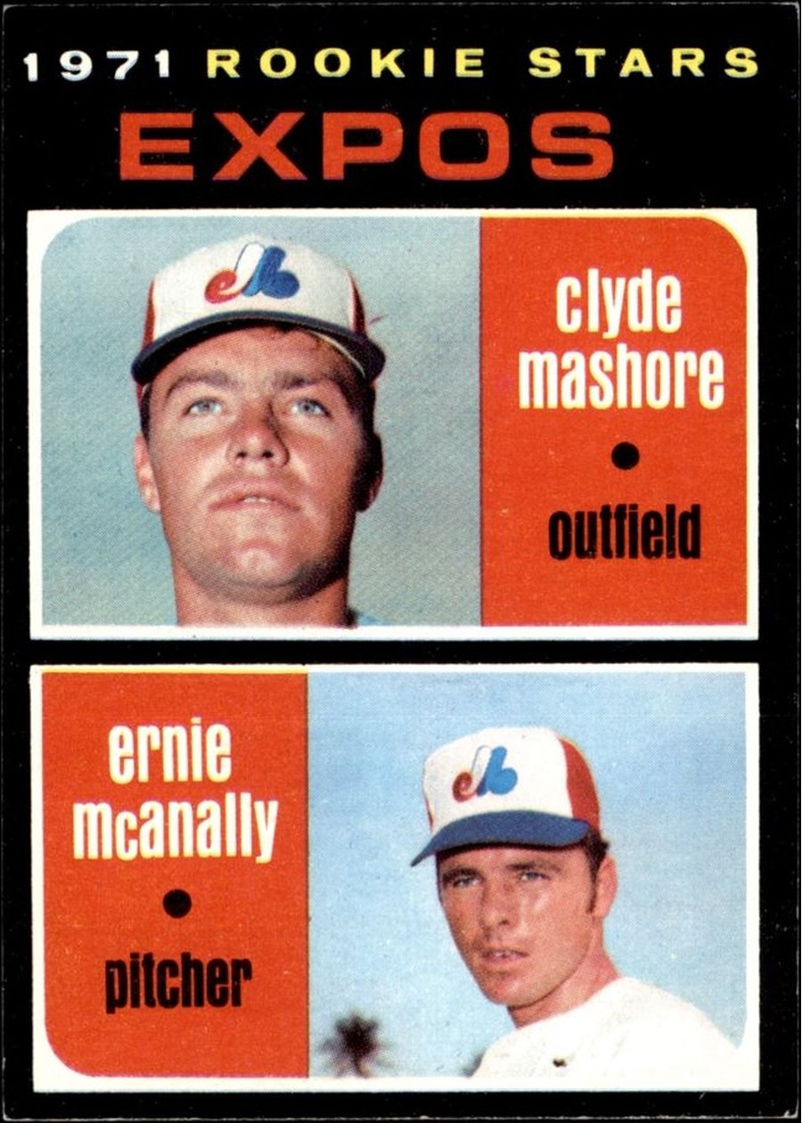 1971 Topps #376 Expos 1971 Rookie Stars, Montreal Expos