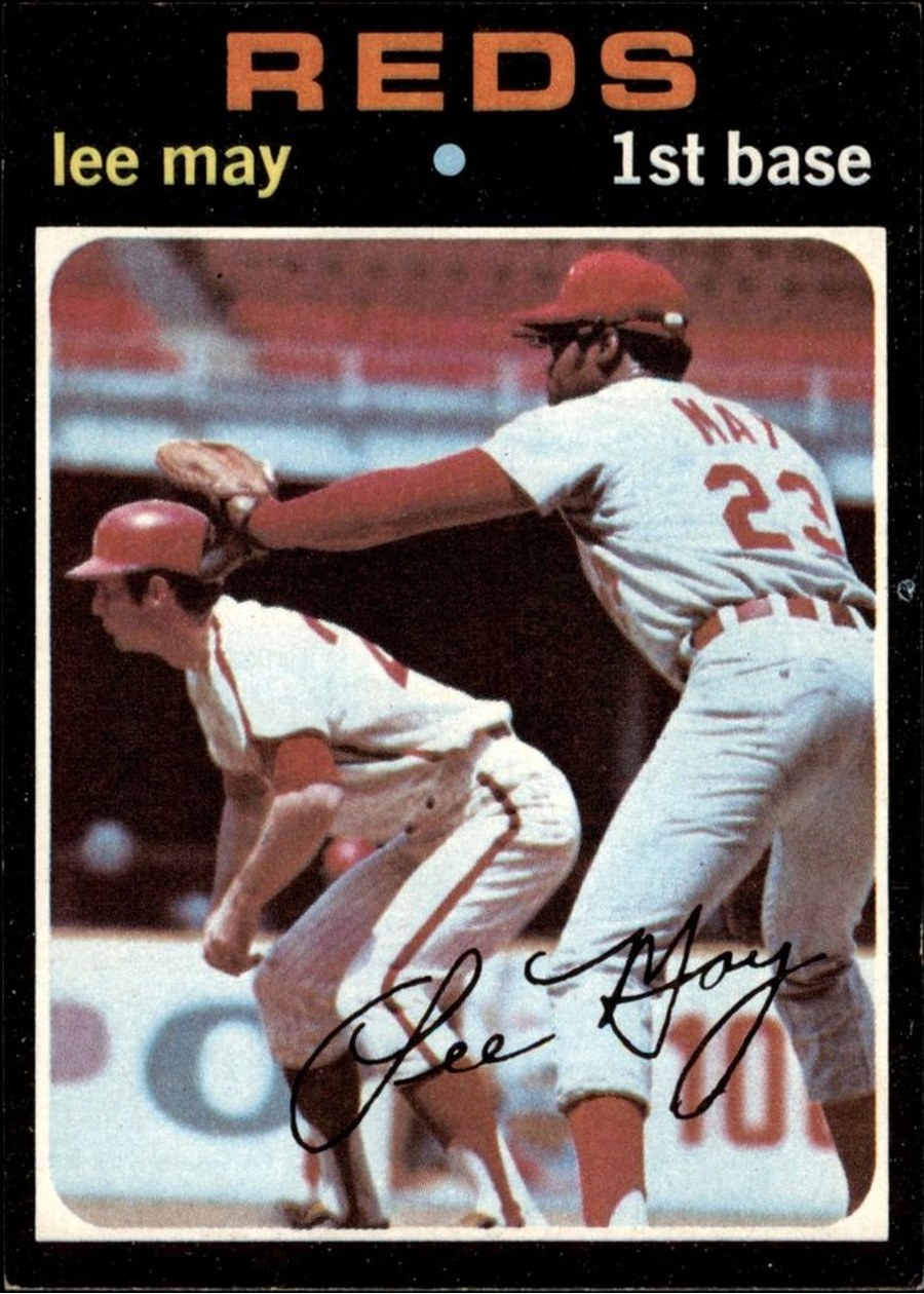 1971 Topps #40 Lee May, Cincinnati Reds
