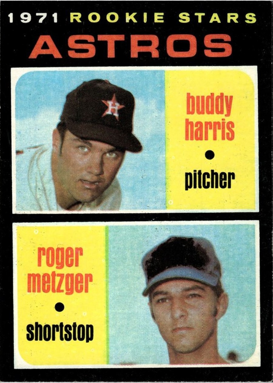 1971 Topps #404 Astros 1971 Rookie Stars, Houston Astros