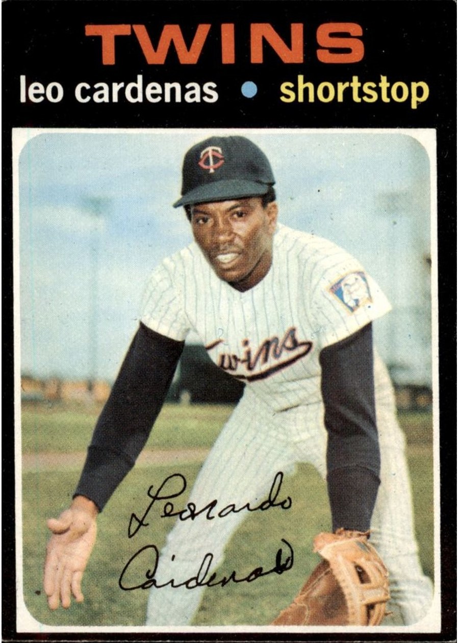 1971 Topps #405 Leo Cardenas, Minnesota Twins