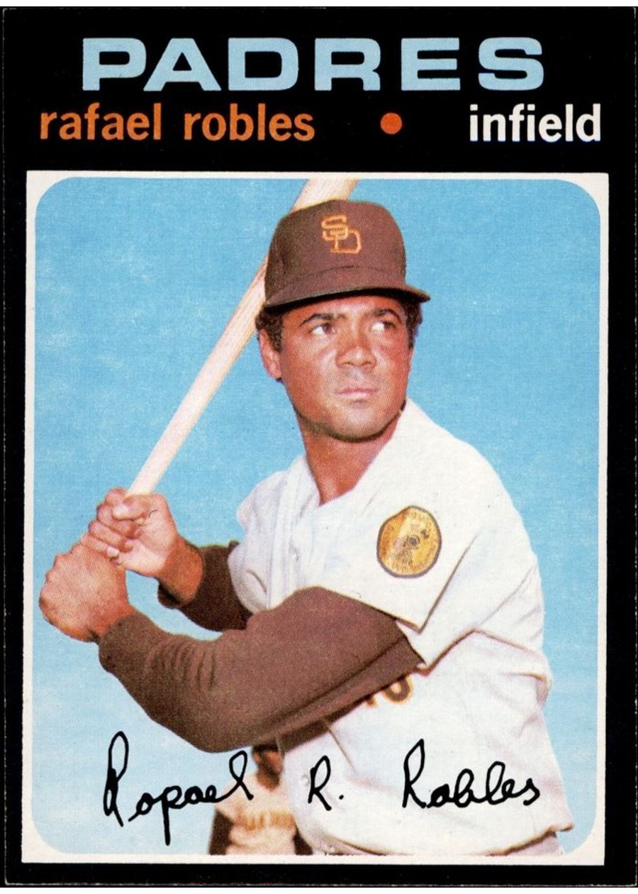 1971 Topps #408 Rafael Robles, San Diego Padres