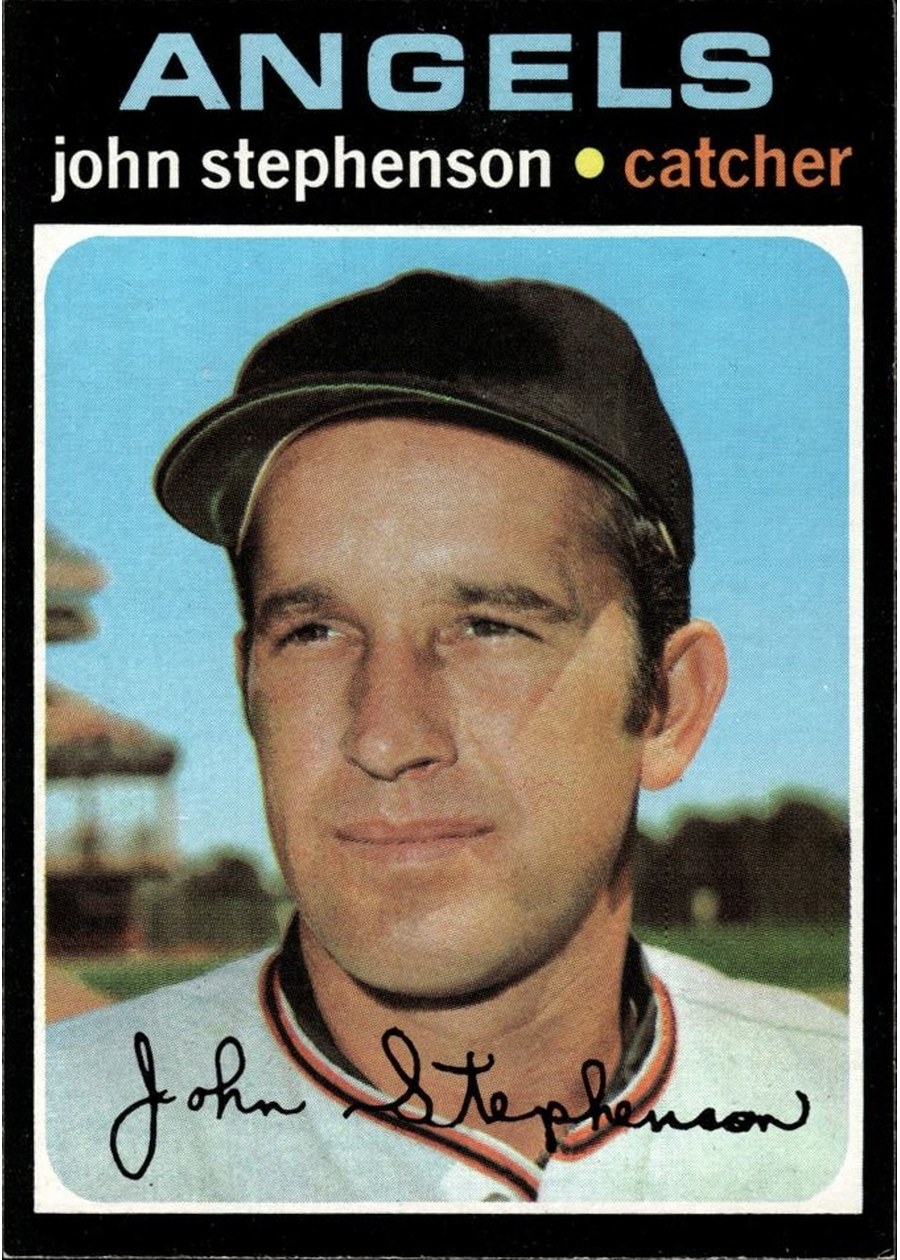 1971 Topps #421 John Stephenson, California Angels