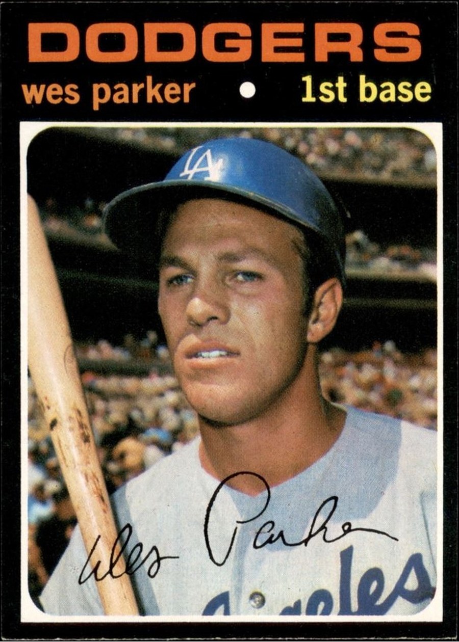 1971 Topps #430 Wes Parker, Los Angeles Dodgers