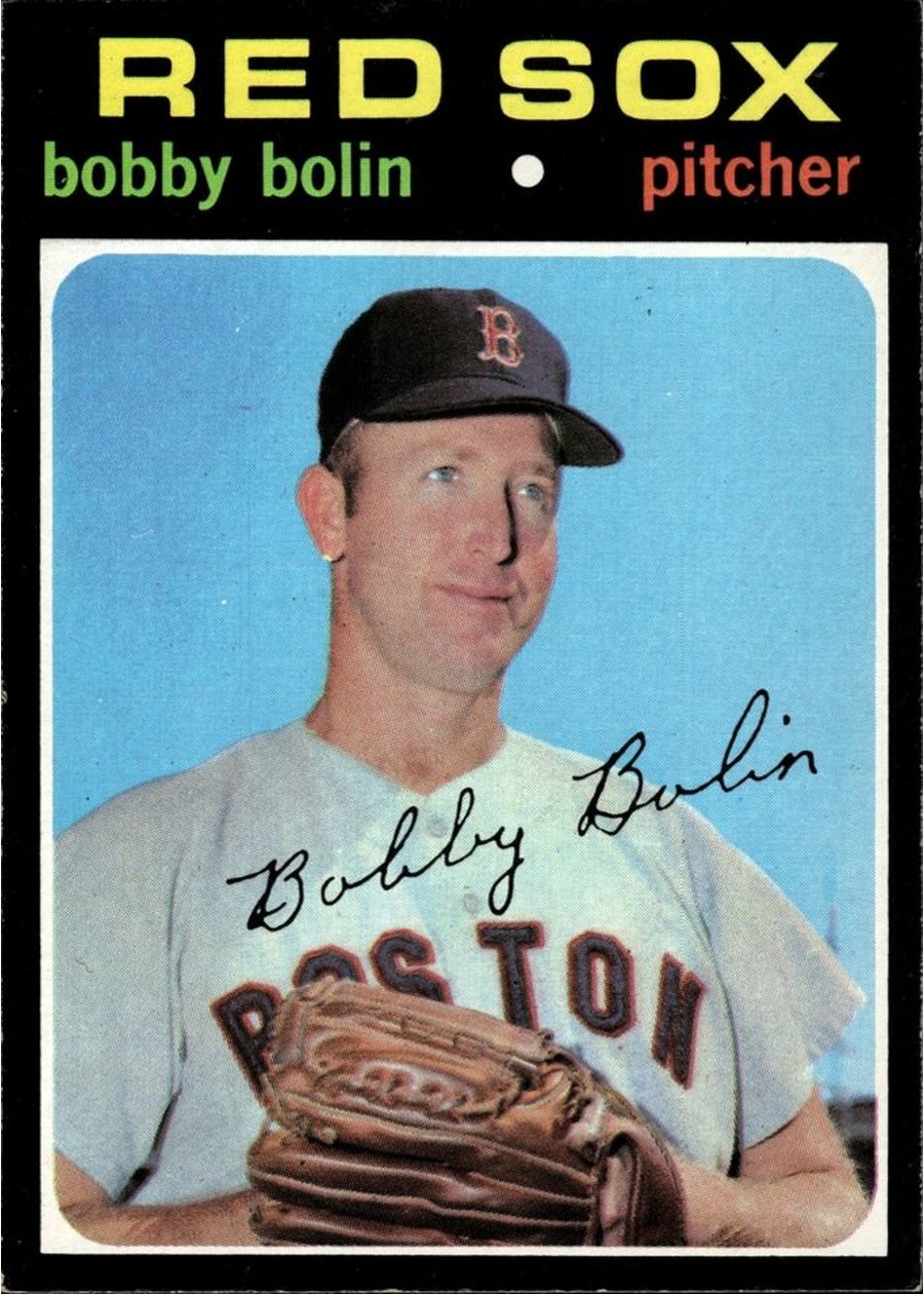 1971 Topps #446 Bobby Bolin, Boston Red Sox