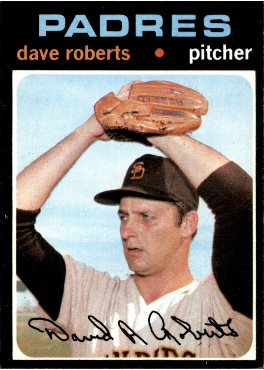 1971 Topps #448 Dave Roberts, San Diego Padres