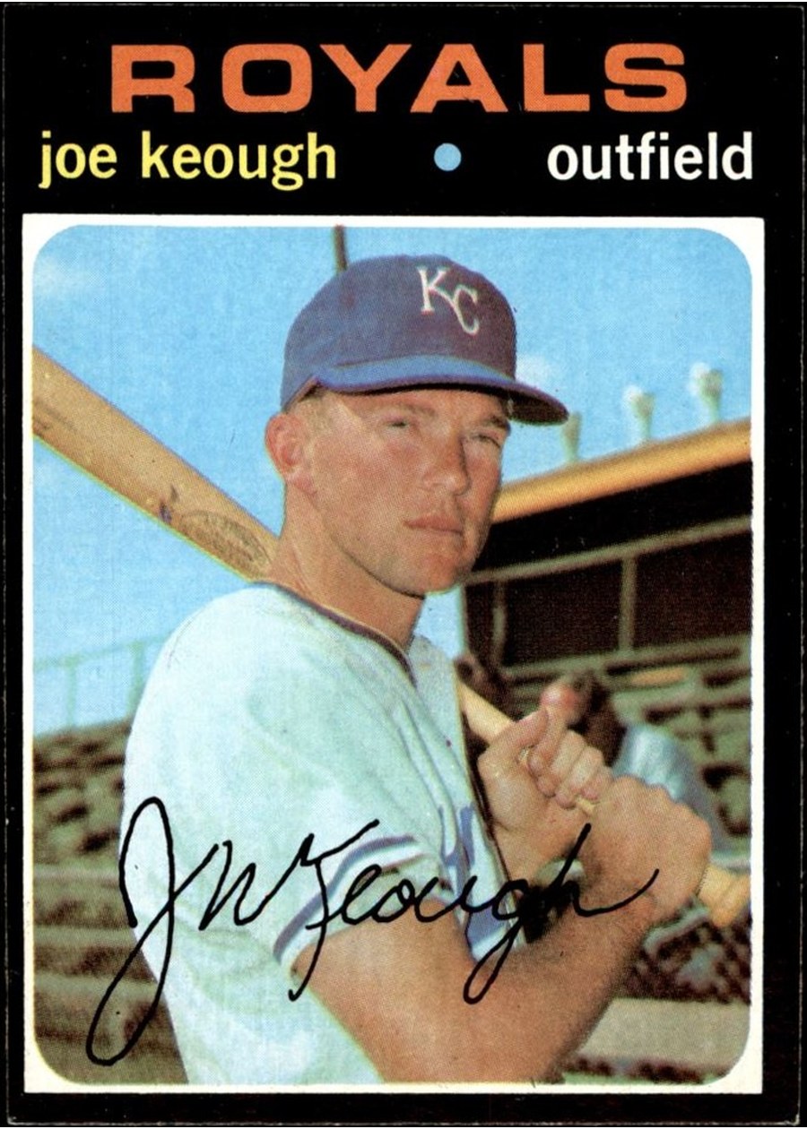 1971 Topps #451 Joe Keough, Kansas City Royals