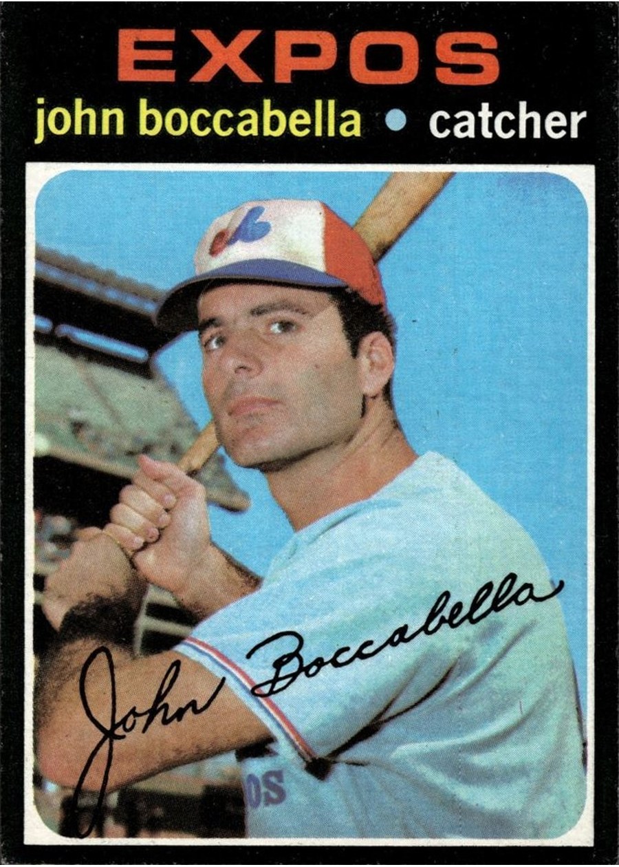 1971 Topps #452 John Boccabella, Montreal Expos