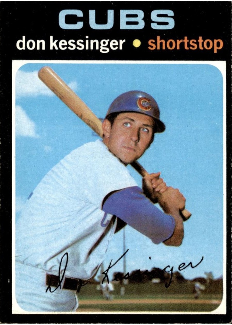 1971 Topps #455 Don Kessinger, Chicago Cubs