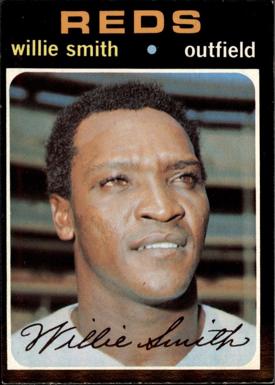 1971 Topps #457 Willie Smith, Cincinnati Reds