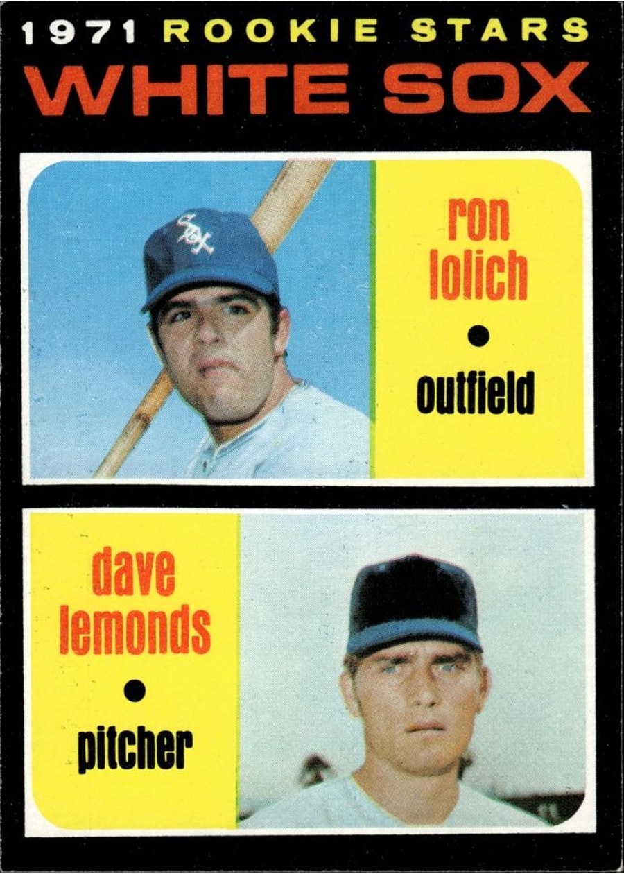 1971 Topps #458 White Sox 1971 Rookie Stars, Chicago White Sox
