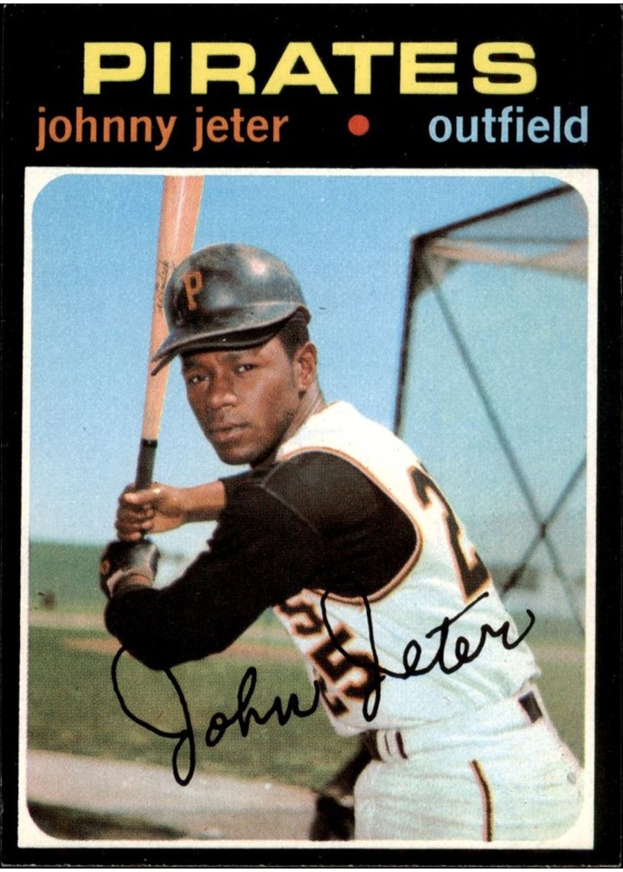 1971 Topps #47 Johnny Jeter, Pittsburgh Pirates