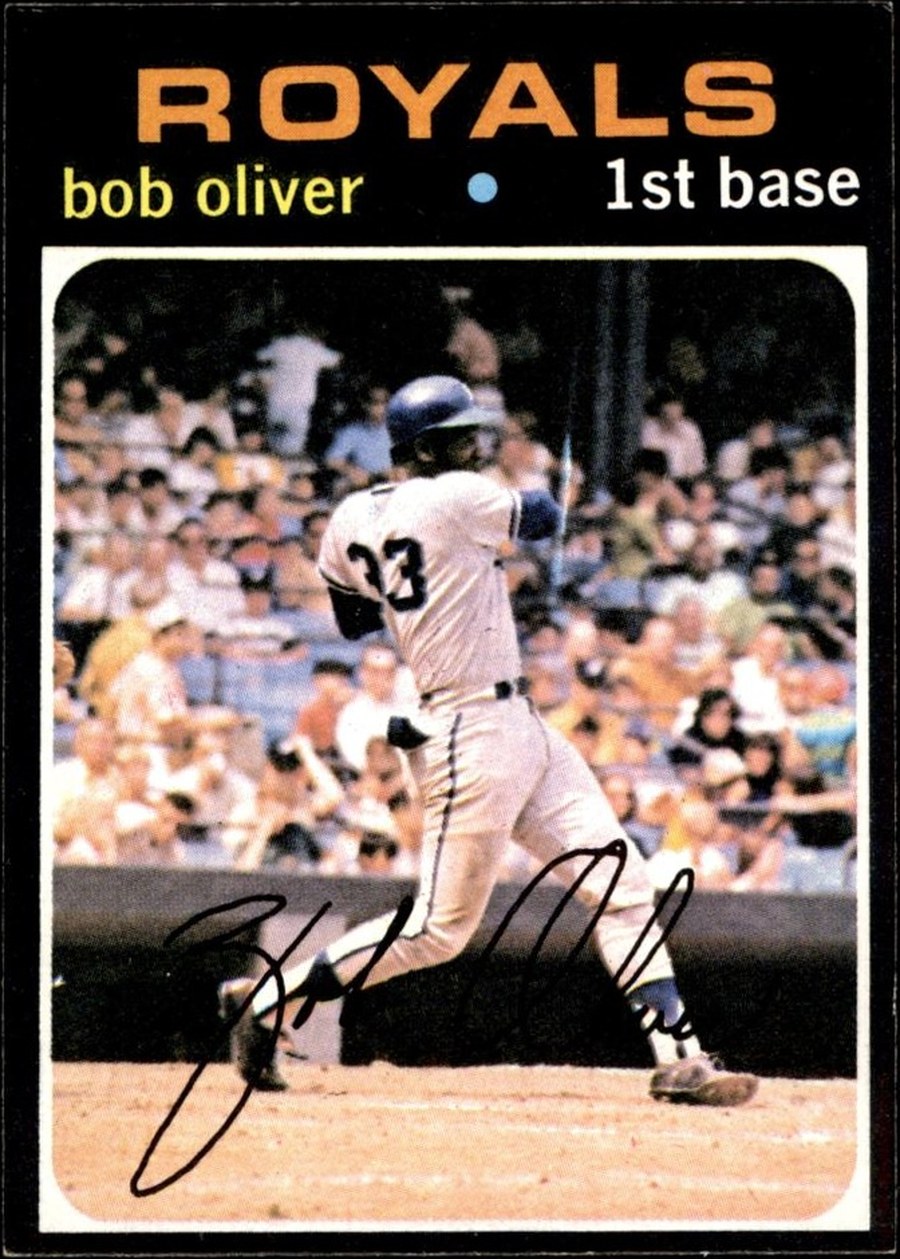 1971 Topps #470 Bob Oliver, Kansas City Royals