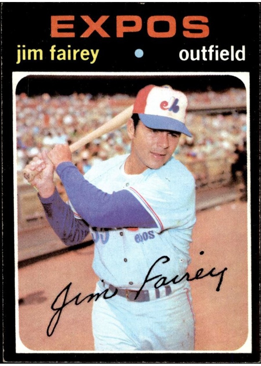 1971 Topps #474 Jim Fairey, Montreal Expos