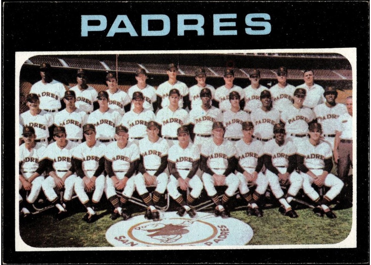 1971 Topps #482 San Diego Padres