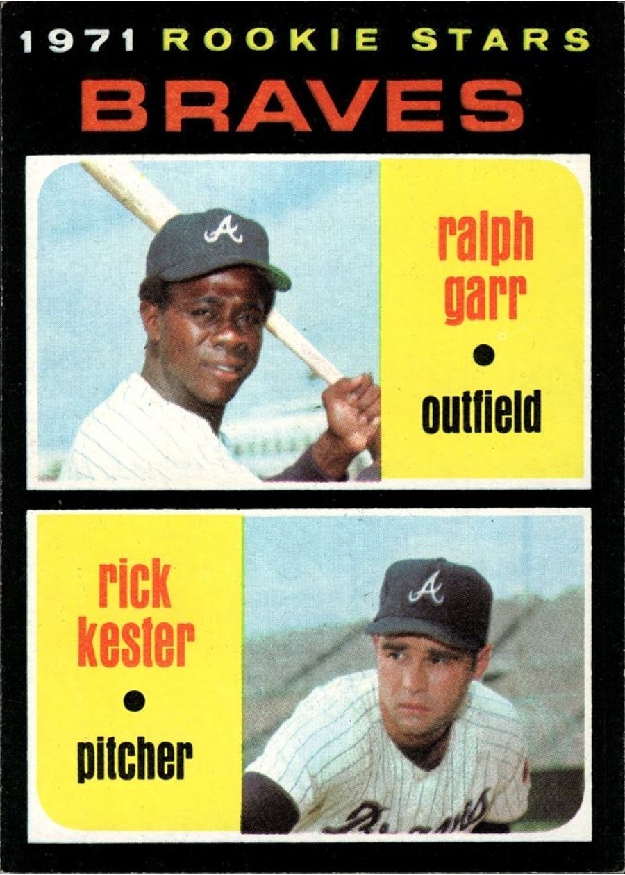 1971 Topps #494 Braves 1971 Rookie Stars, Atlanta Braves