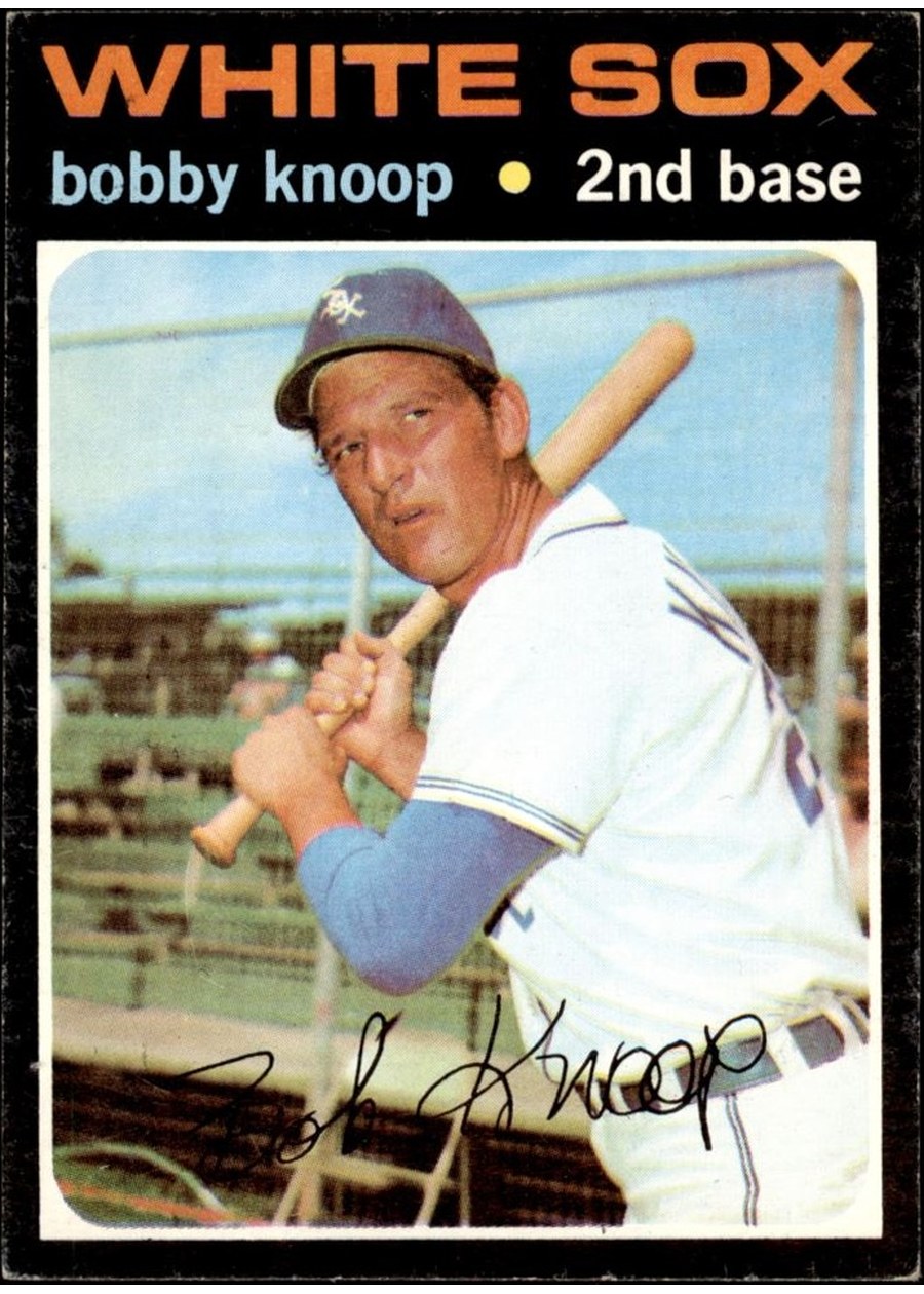1971 Topps #506 Bobby Knoop, Chicago White Sox