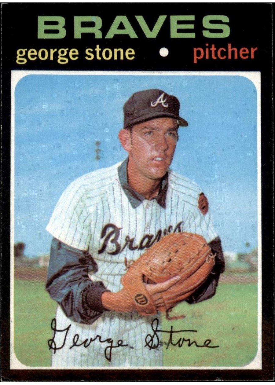 1971 Topps #507 George Stone, Atlanta Braves