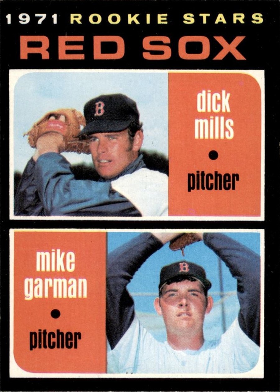 1971 Topps #512 Red Sox 1971 Rookie Stars, Boston Red Sox