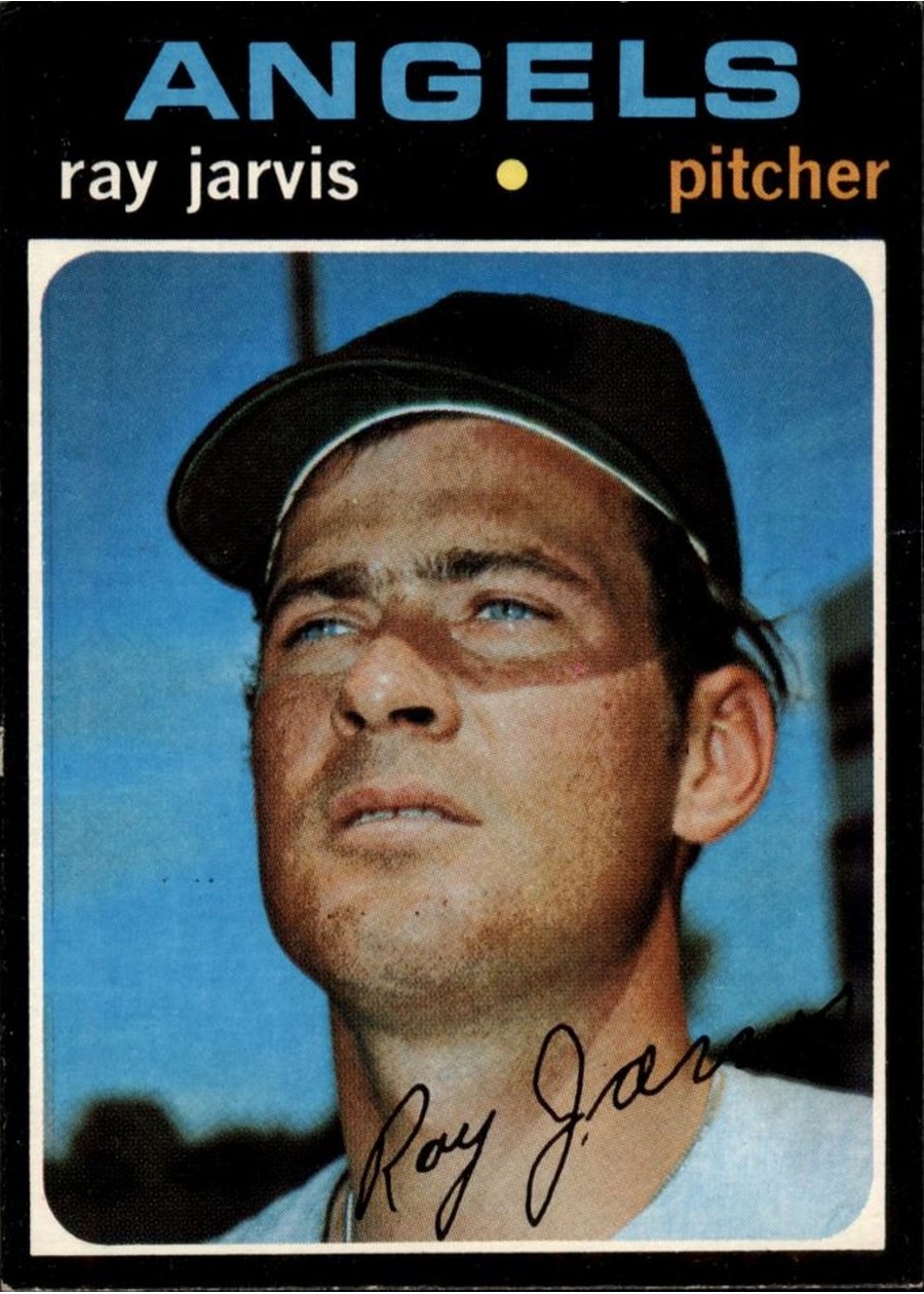1971 Topps #526 Ray Jarvis, California Angels