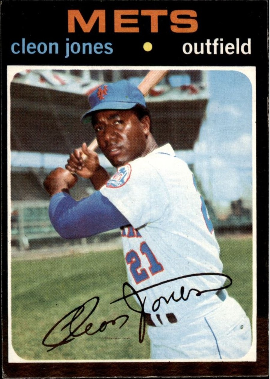 1971 Topps #527 Cleon Jones, New York Mets
