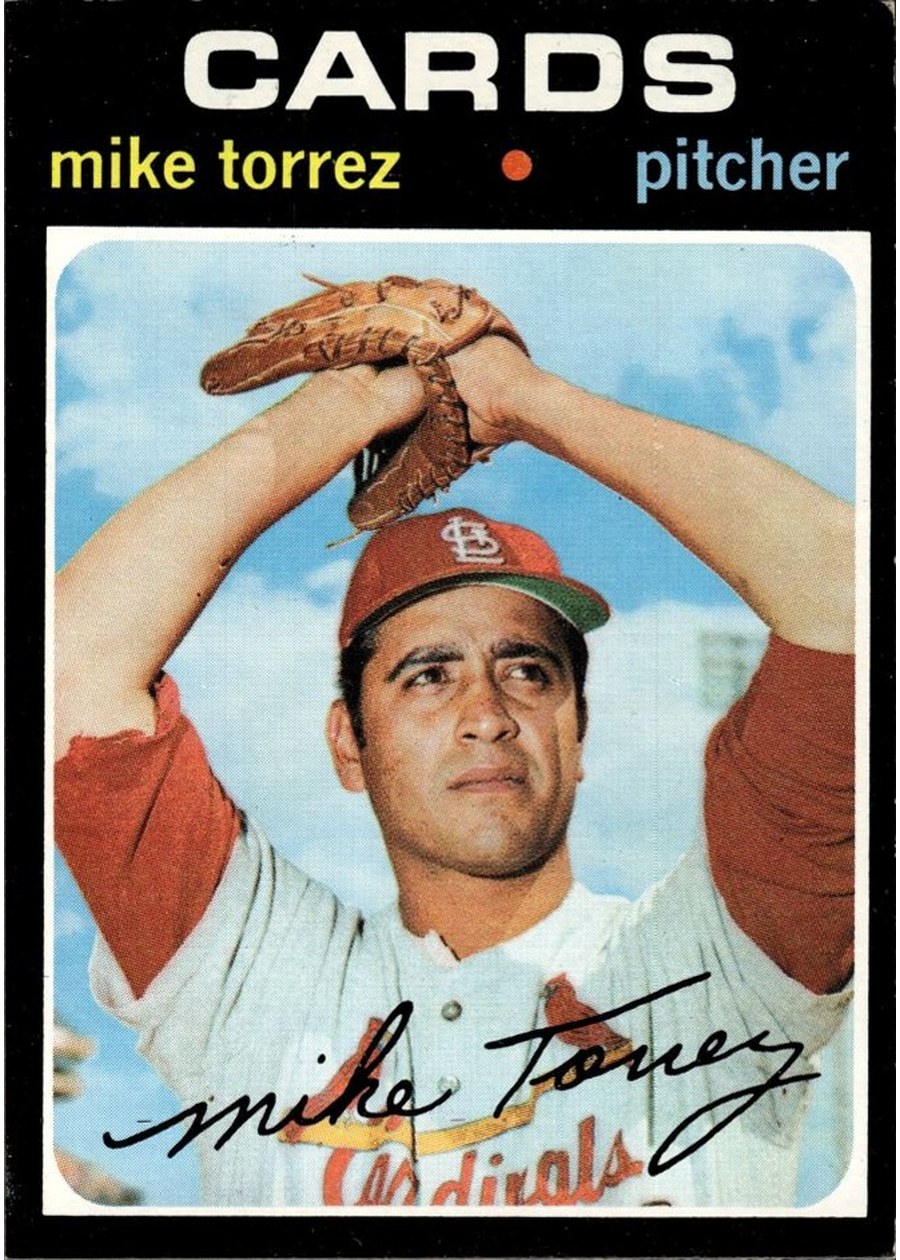 1971 Topps #531 Mike Torrez, St. Louis Cardinals