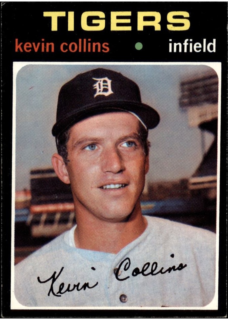 1971 Topps #553 Kevin Collins, Detroit Tigers