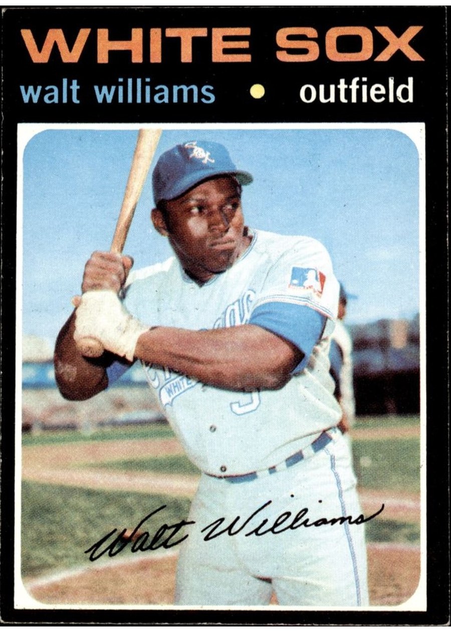 1971 Topps #555 Walt Williams, Chicago White Sox