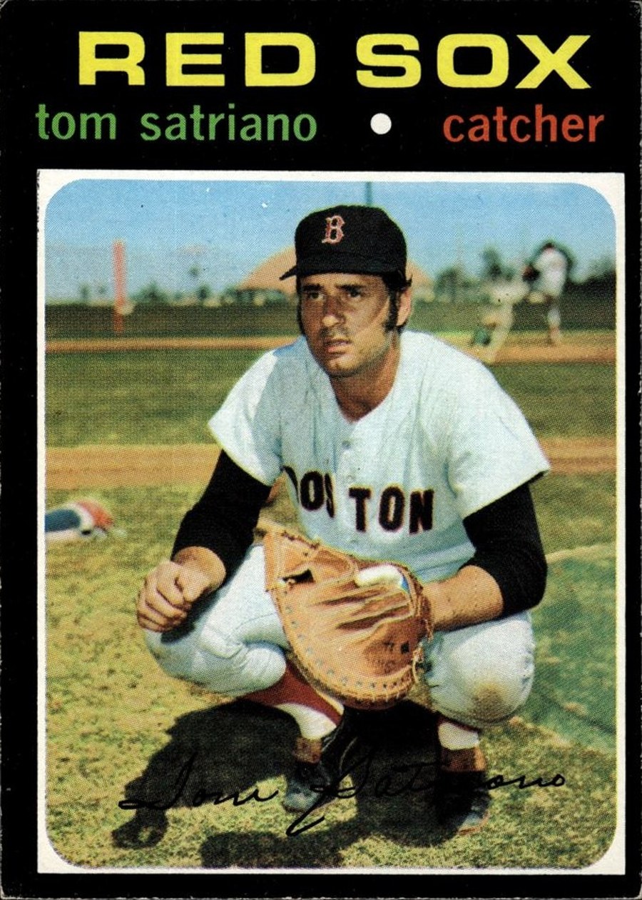 1971 Topps #557 Tom Satriano, Boston Red Sox