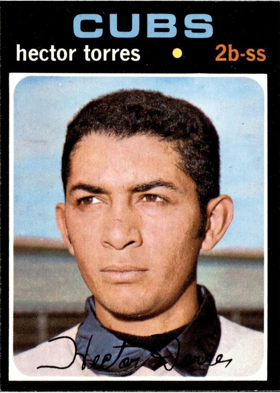 1971 Topps #558 Hector Torres, Chicago Cubs