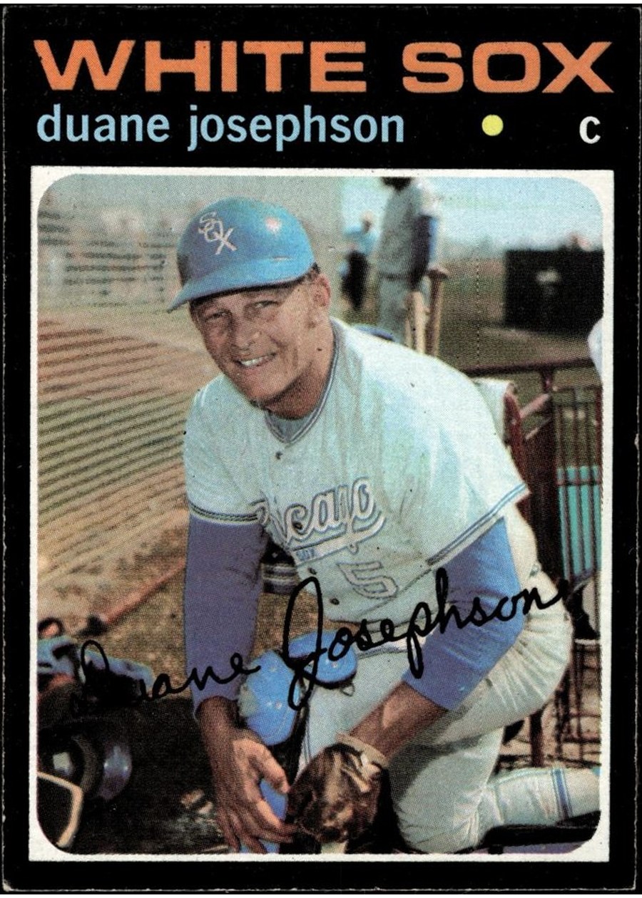 1971 Topps #56 Duane Josephson, Chicago White Sox