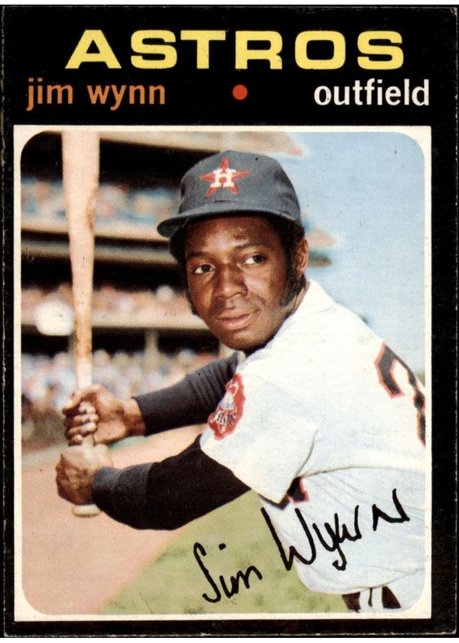 1971 Topps #565 Jim Wynn, Houston Astros