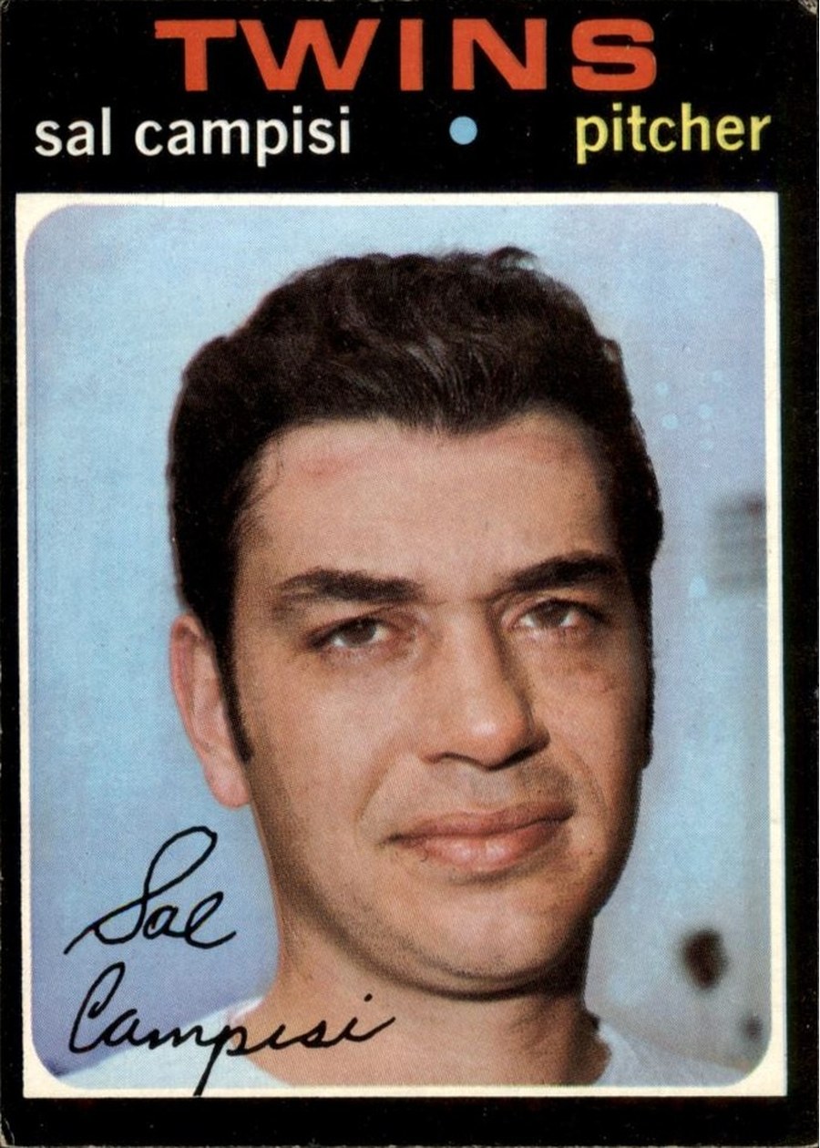 1971 Topps #568 Sal Campisi, Minnesota Twins