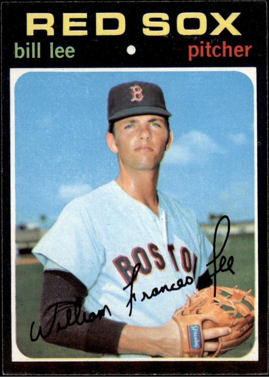 1971 Topps #58 Bill Lee, Boston Red Sox