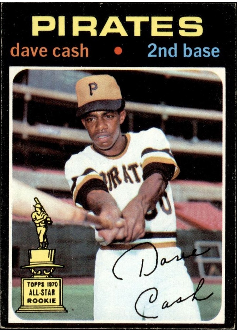 1971 Topps #582 Dave Cash, Pittsburgh Pirates