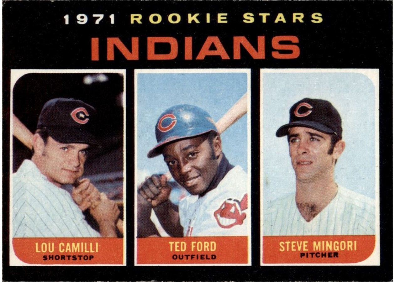1971 Topps #612 Indians 1971 Rookie Stars, Cleveland Indians