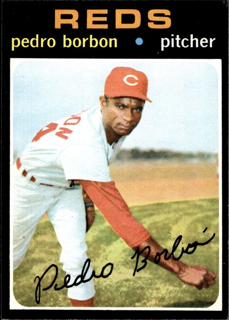 1971 Topps #613 Pedro Borbon, Cincinnati Reds