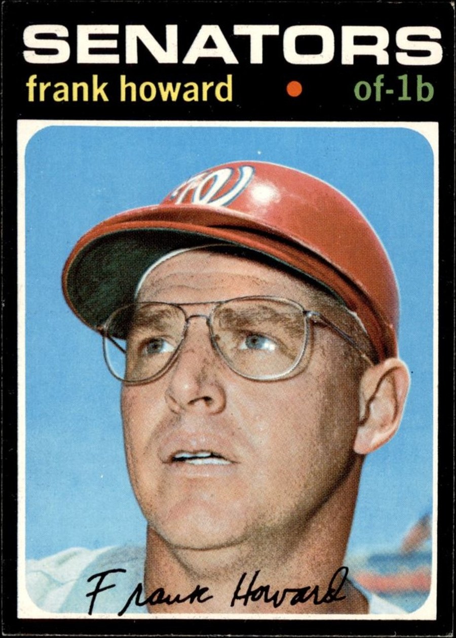 1971 Topps #620 Frank Howard, Washington Senators