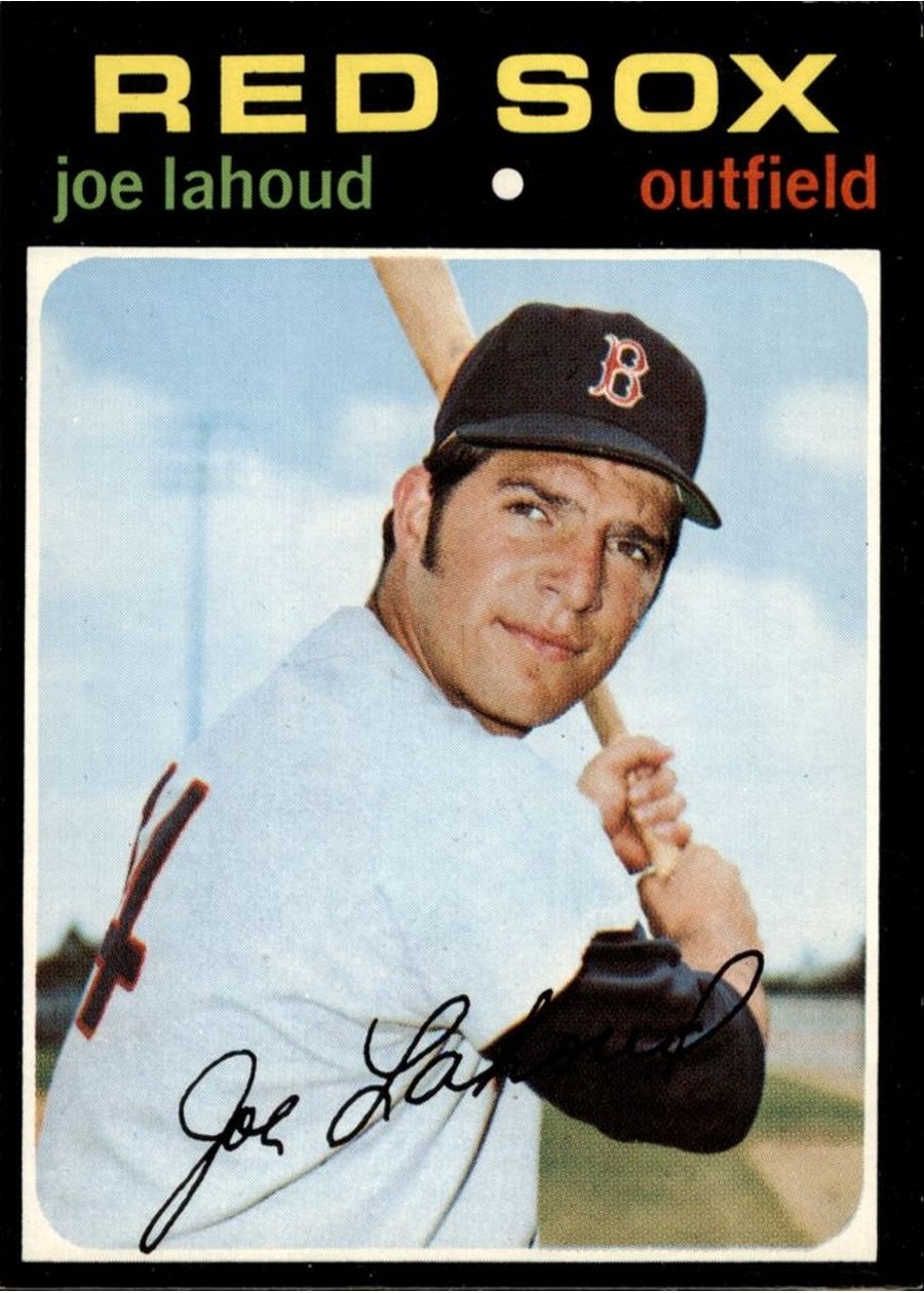 1971 Topps #622 Joe Lahoud, Boston Red Sox