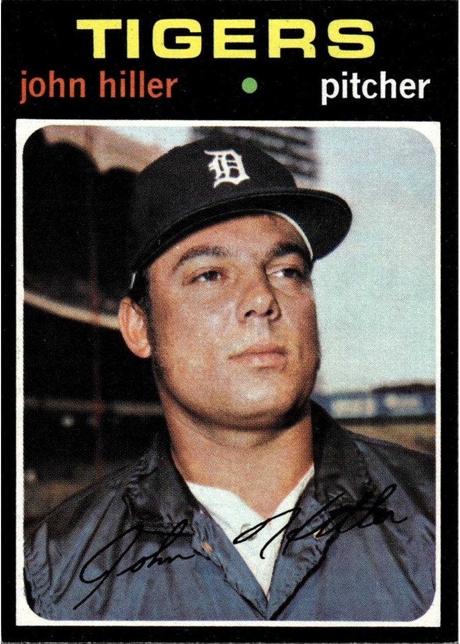 1971 Topps #629 John Hiller, Detroit Tigers
