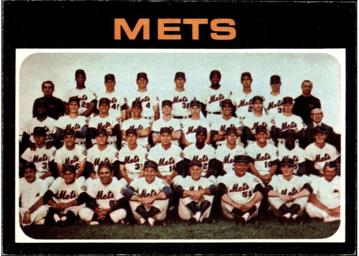 1971 Topps #641 New York Mets
