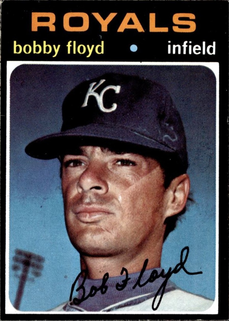 1971 Topps #646 Bobby Floyd, Kansas City Royals
